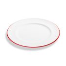 Rim Ruby Red, Plate (Ø 27Cm)