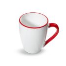 Rim Ruby Red, Mug With Handle (0,3L)