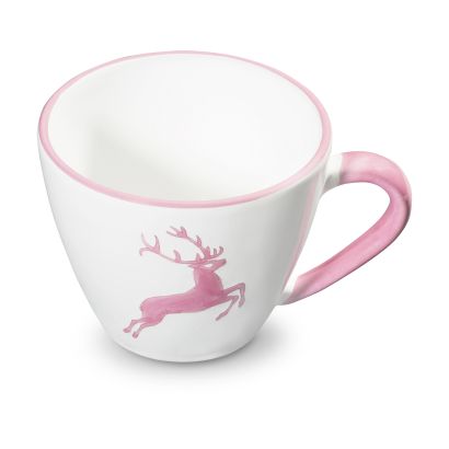GMUNDNER KERAMIK Unterteller Kaffee Gourmet Durchmesser handgemacht in /Österreich 16 cm Grauer Hirsch Geschirr